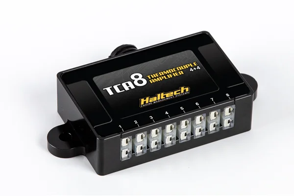Haltech TCA-8 (4+4) Eight Channel Thermocouple Amplifier Programmed as TCA-4A and TCA-4B