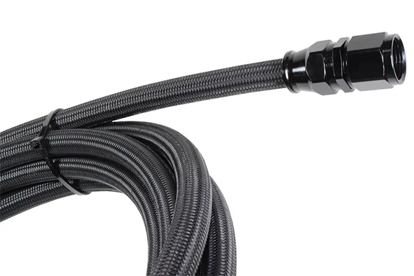Speedflow Braided Hose - 200 Series Stainless Steel Black 