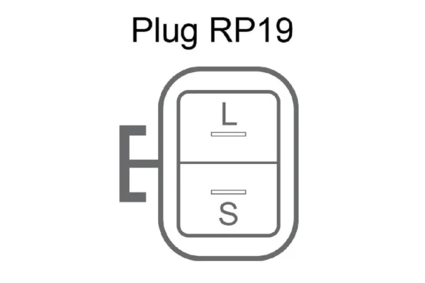 JAS LS1 Alternator Plug RP19