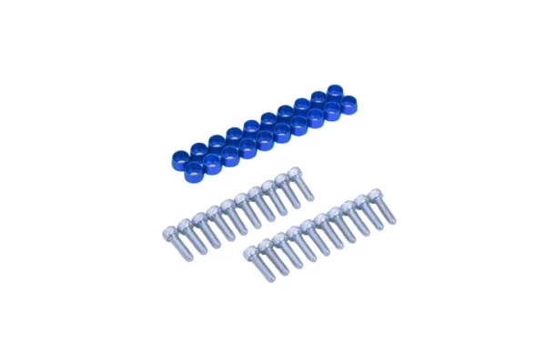 Platinum Racing Products - Cam Cover Dress Up Bolt Kit (RB20/RB25/RB26) Blue