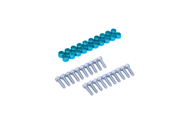 Platinum Racing Products - Cam Cover Dress Up Bolt Kit (RB20/RB25/RB26) Teal