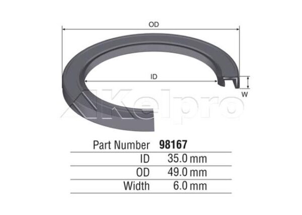 Genuine Nissan RB20/25/26 Camshaft/Crankshaft Seal - Image 2