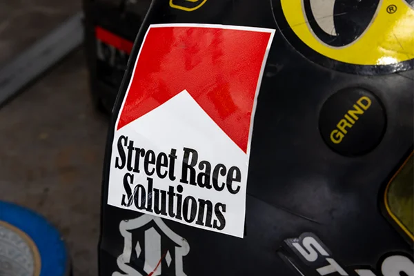 Street Race Solutions Merchandise - SRS Red Label Sticker