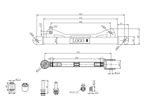 HARDRACE - HICAS Removal Kit (Nissan Silvia S13 & Skyline R32 R32 GTR) - Image 4