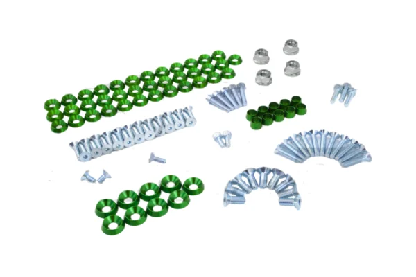 Platinum Racing Products Engine Bay Dress Up Kit (Example) Green