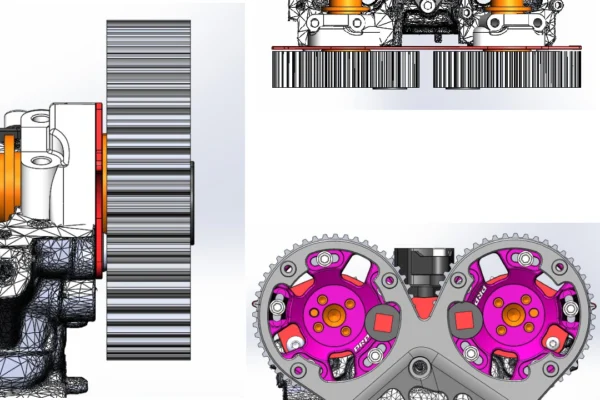 Platinum Racing Products - RB26 Timing Plate Diagram
