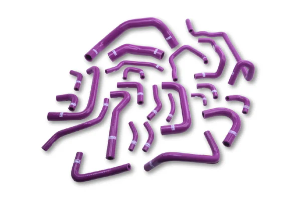 Platinum Racing Products - Nissan RB26 Heater Hose Kit (R32 GTR) PURPLE