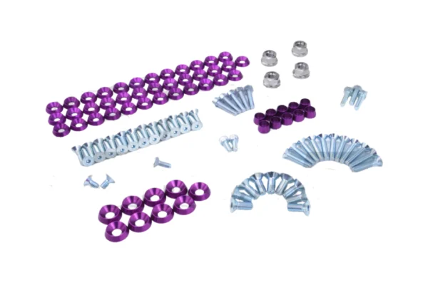 Platinum Racing Products Engine Bay Dress Up Kit (Example) Purple