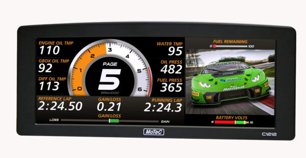 Motec C1212 + Display Creator