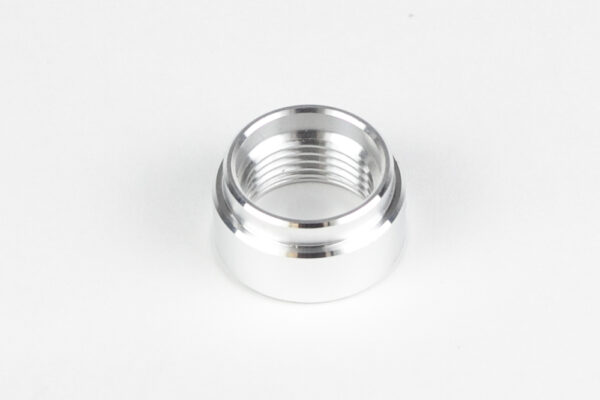 O2 Sensor weld-on bung - 6061 Aluminium Thread: M18 x1.5