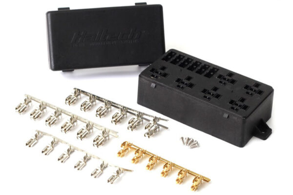 Haltech Fuse Box with Lid (6 Circuit)